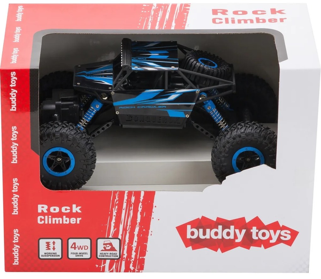 Mașină Buddy Toys BRC 18.611 RC Rock Climber cu telecomandă, albastru