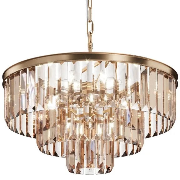 Lustră pe lanț Maytoni MOD085PL-07G REVERO 7xE14/40W/230V