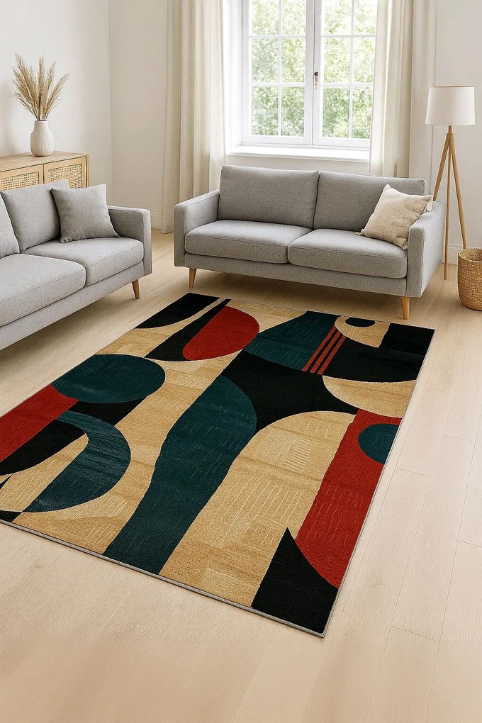 Covor Conceptum Hypnose 160/230 cm, Culoare: Multicolor