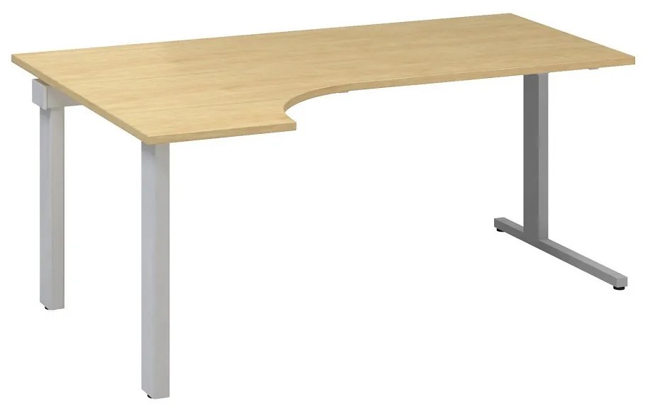 Birou ergonomic ProOffice C 180 x 120 cm, stânga, pară sălbatică