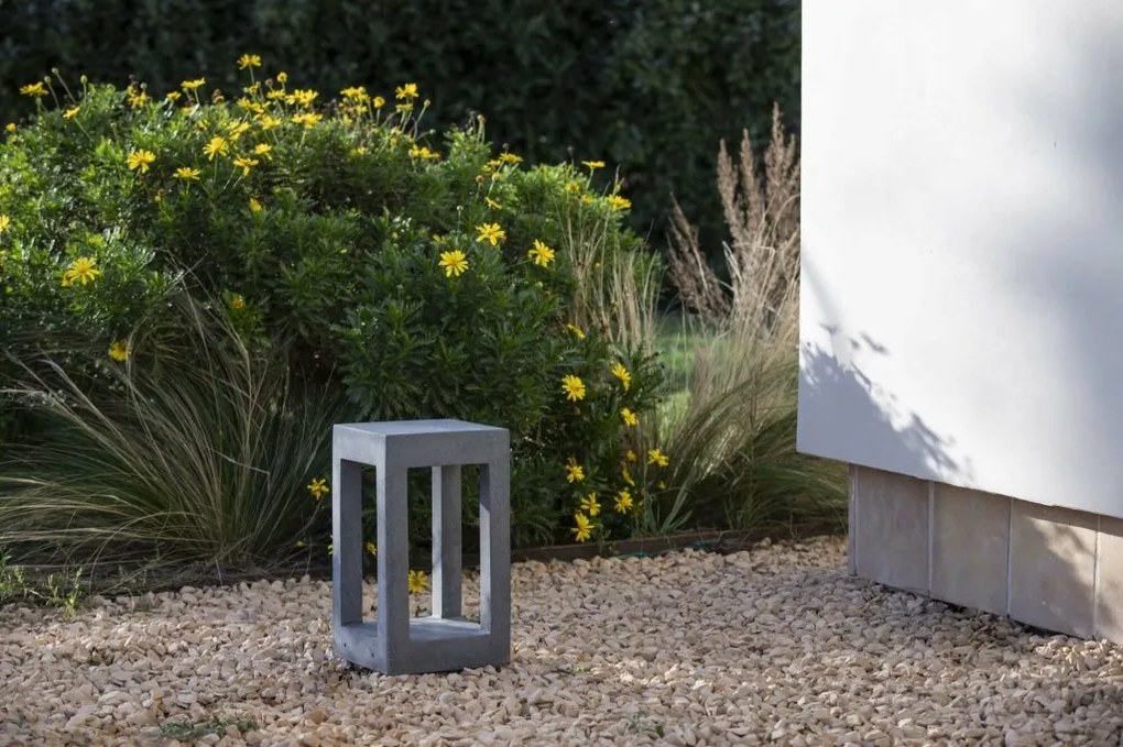 Stalp LED iluminat exterior IP65 PILO 3000K H-35cm gri