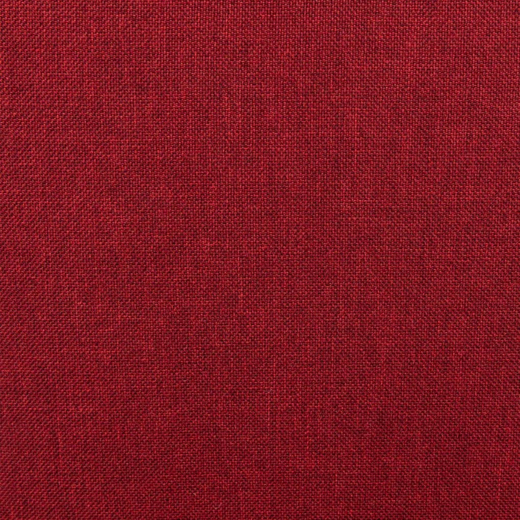 Scaune de masa, 4 buc., rosu vin, material textil 4, Bordo, tesatura