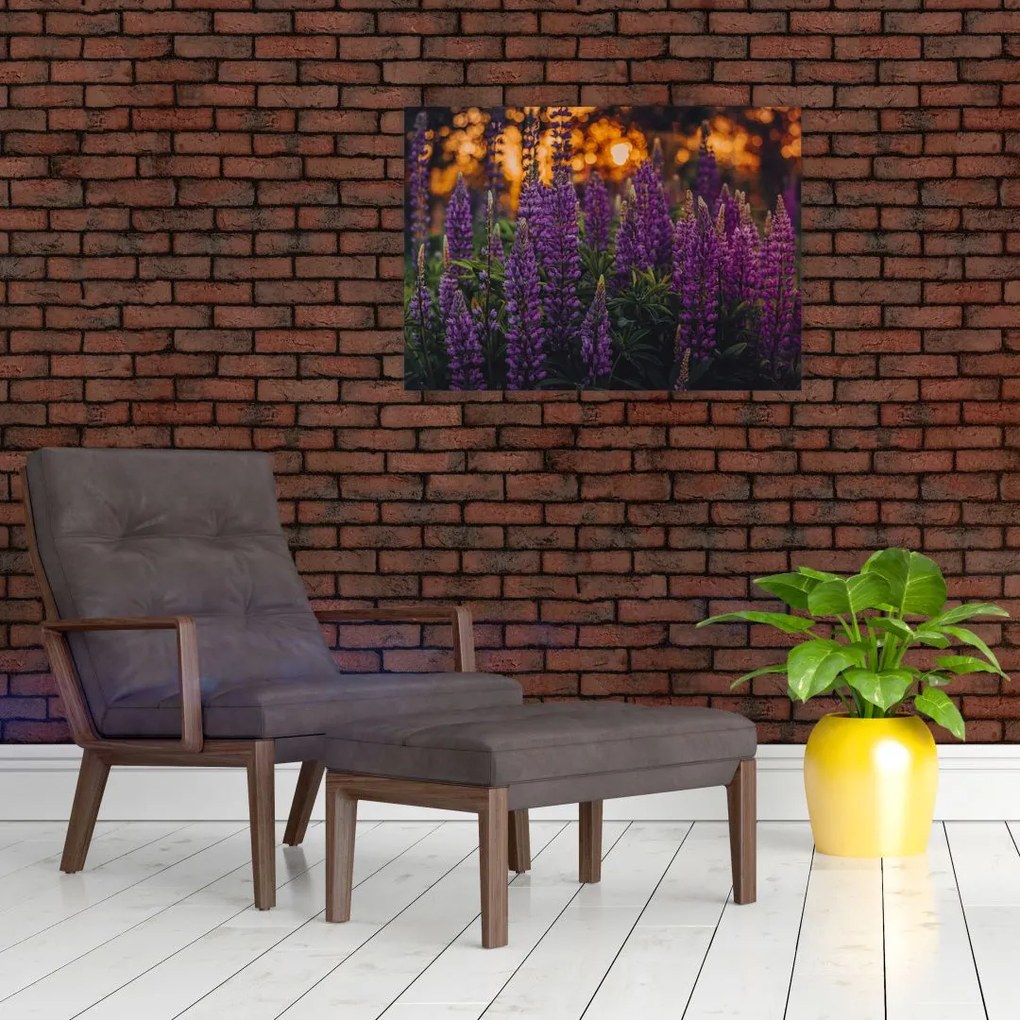 Tablou - Flori de lupin (70x50 cm)