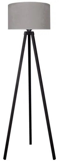 Lampadar Brilagi VELVET 1xE27/60W/230V wenge/gri