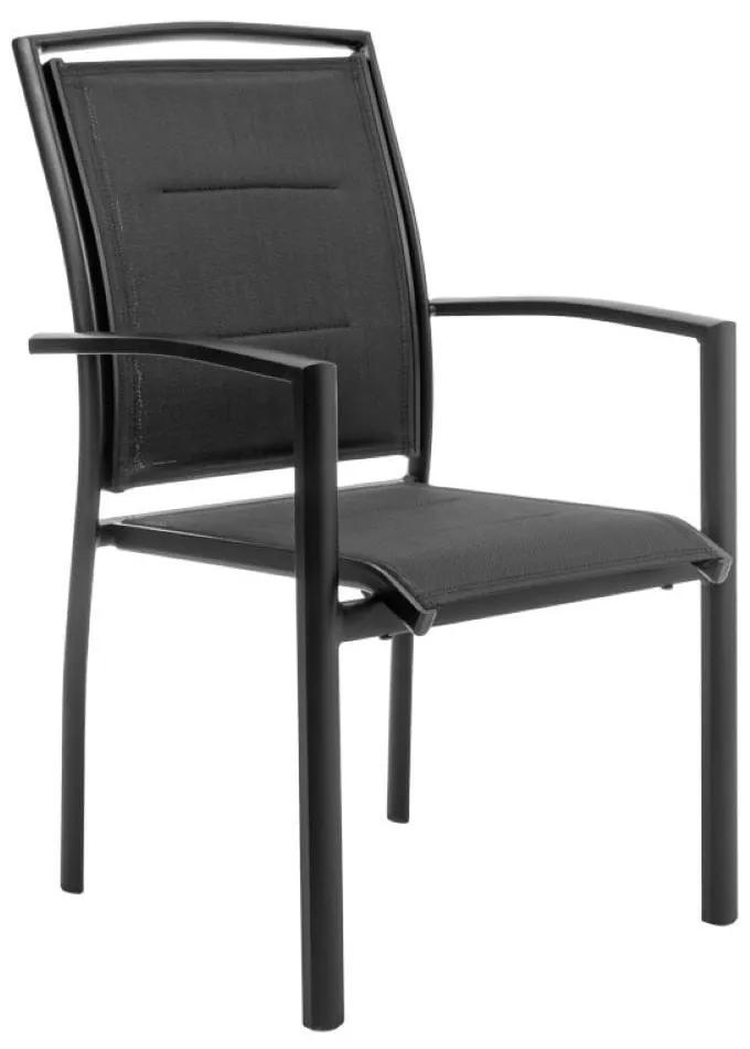 Set 4 scaune Wenus negru H90 cm
