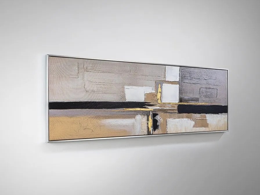 Tablou de perete pictura acrilica Reflejos 50x145cm
