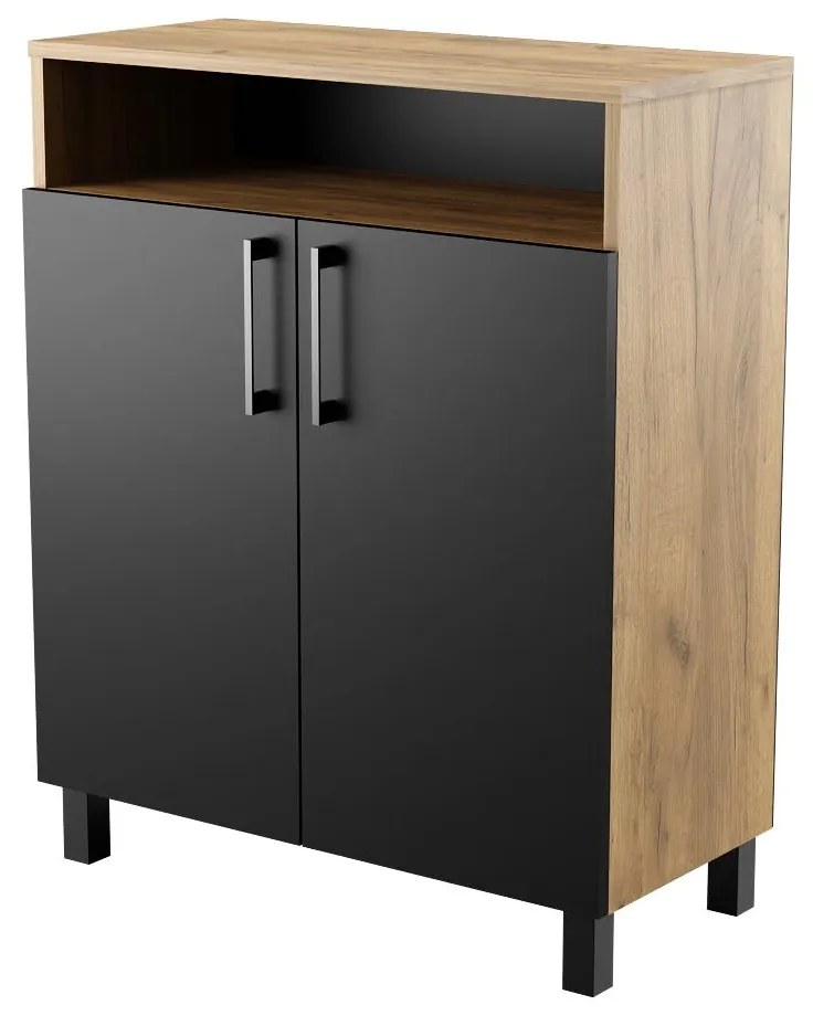 Dulap Arante (craft auriu + negru). 1092016