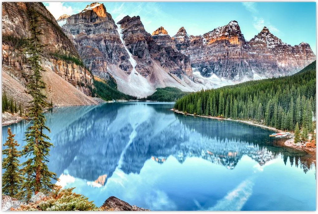 Tablou - Lacul Moraine (90x60 cm)