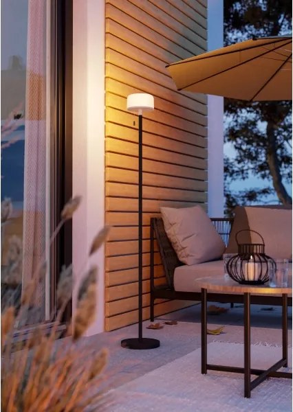 Eglo 75888 - MONTAPALMA-L Lampă de podea pentru exterior LED RGBW, dimabilă, LED/2,2W/3,7V, IP54