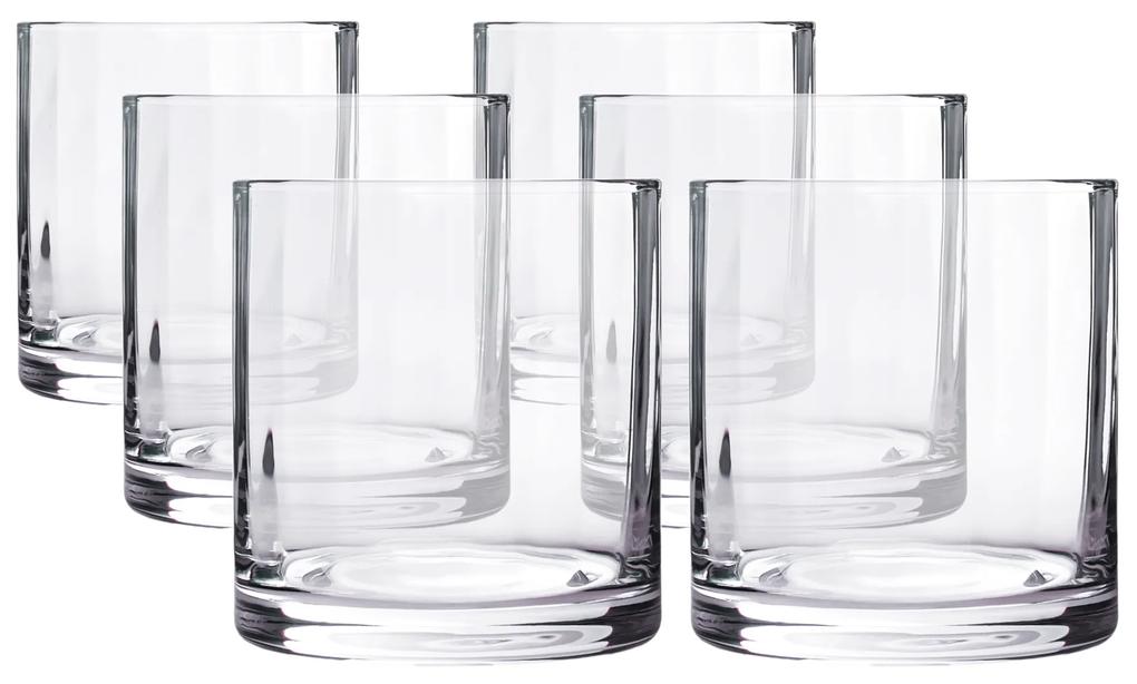 Pahare pentru whisky/apă, set de 6, 350 ml, transparente, GRANITY TIP 4