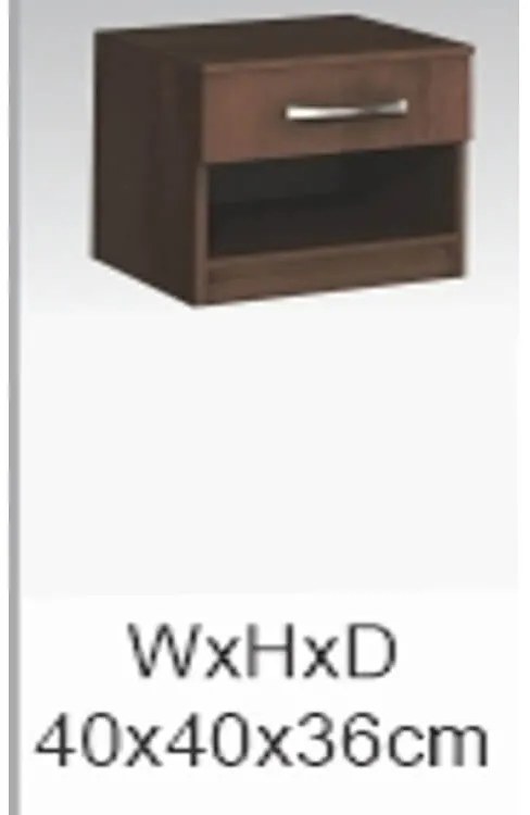 Dormitor GLOBAL3761 - wenghe