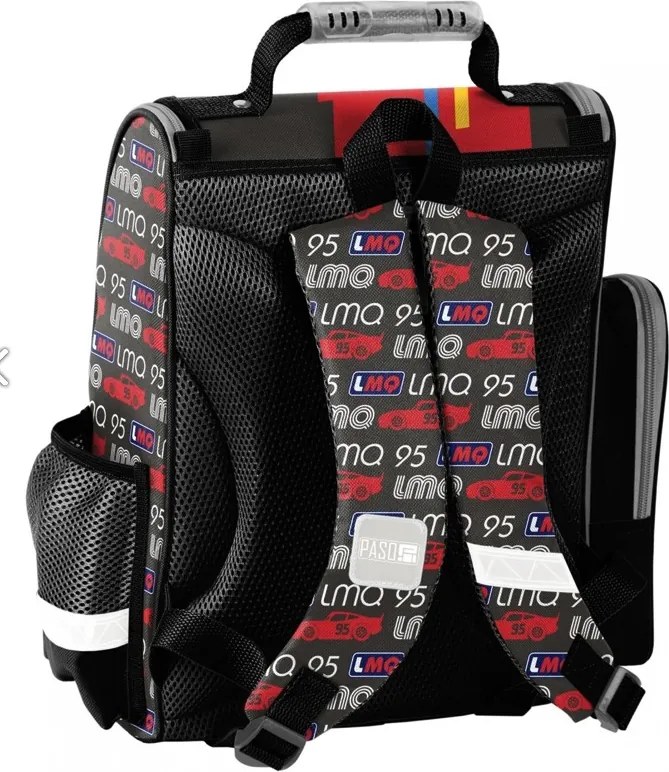 Set școală din 3 părți pentru băieți Mașini