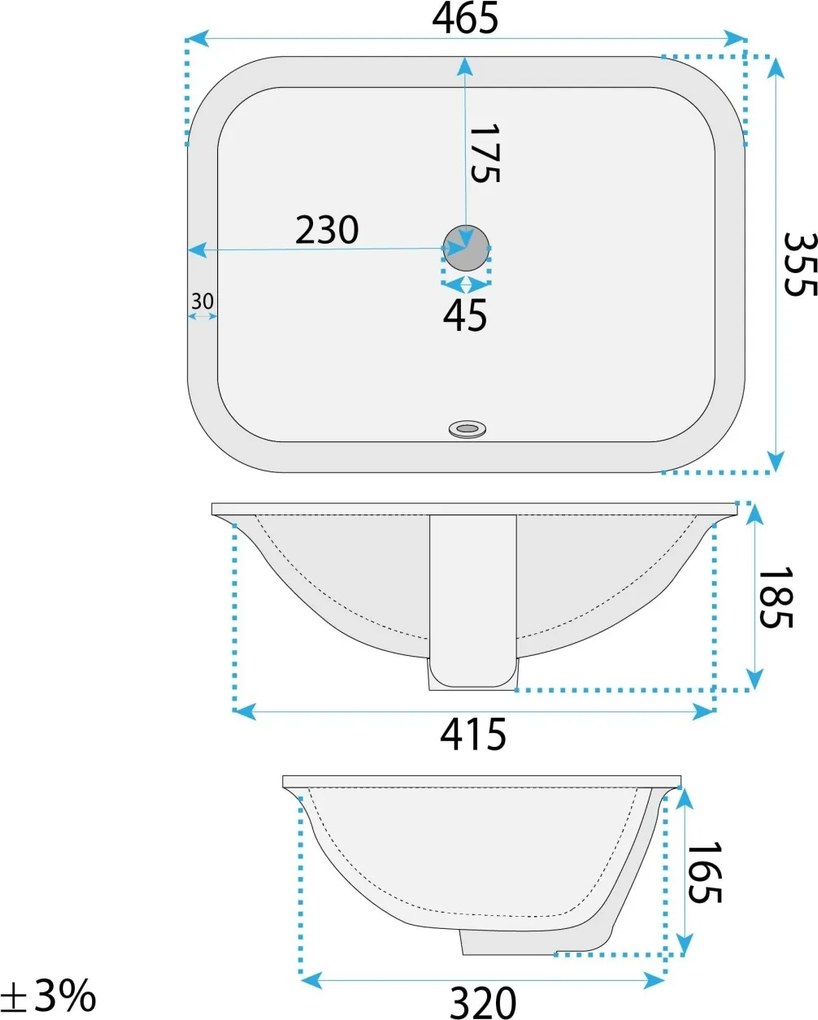 Lavoar sub blat Rea Anabel 46