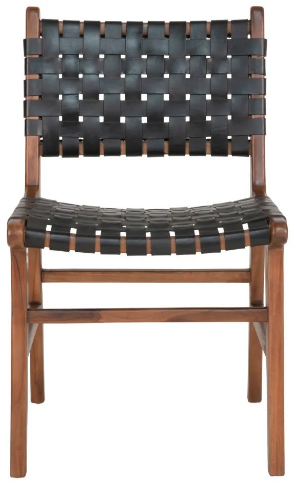 Scaun Perugia din lemn negru