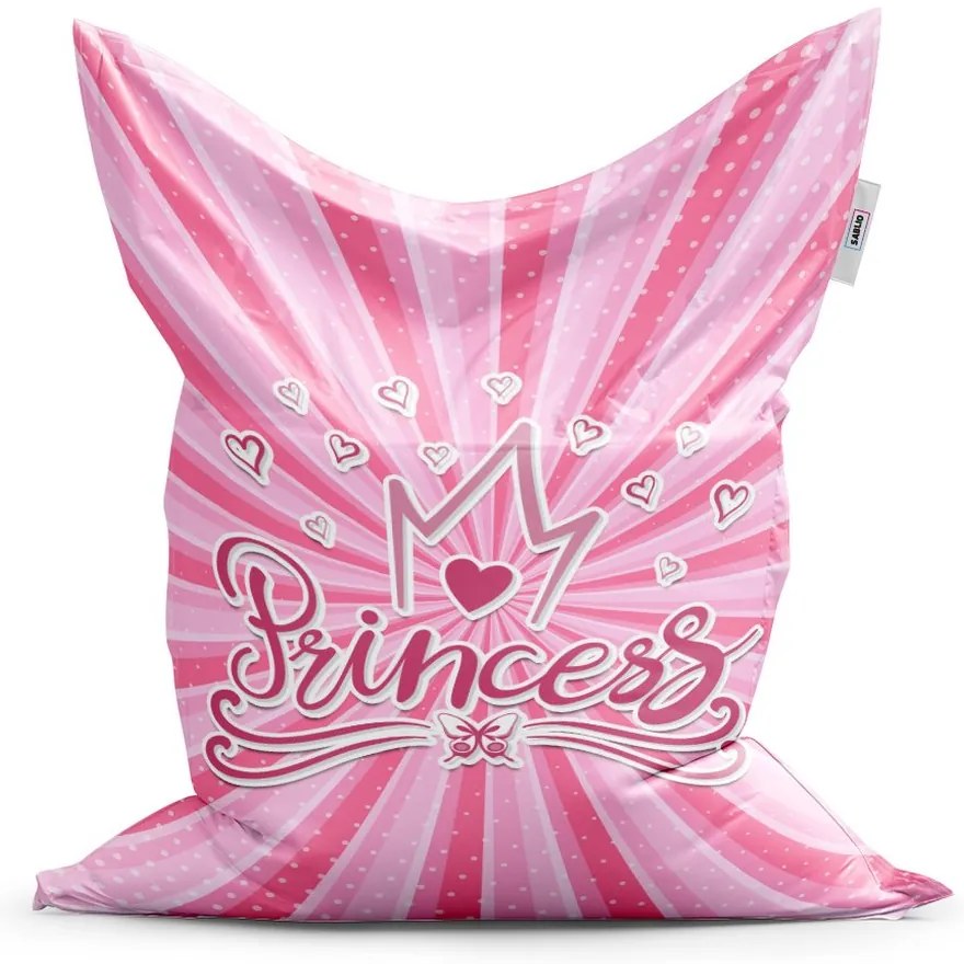 Sac de șezut Classic Princess - pentru copii, roz