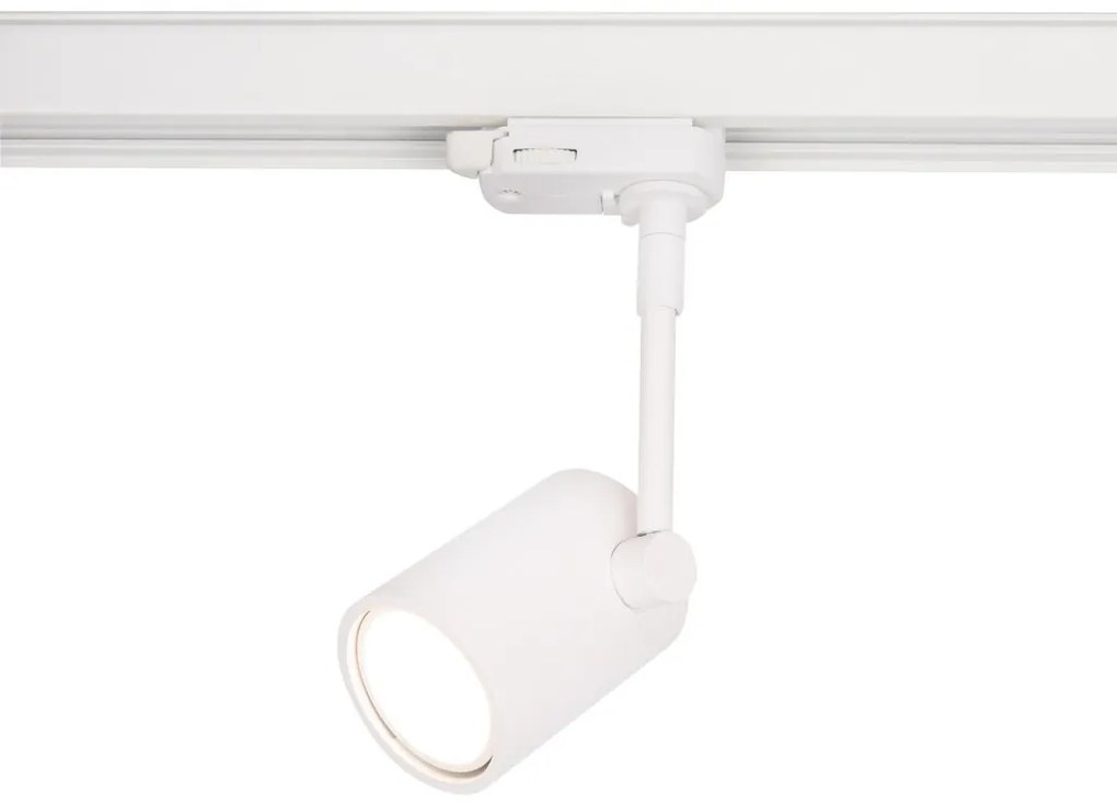Spot directionabil pentru sina trifazata MAXLIGHT, OTIUM alb