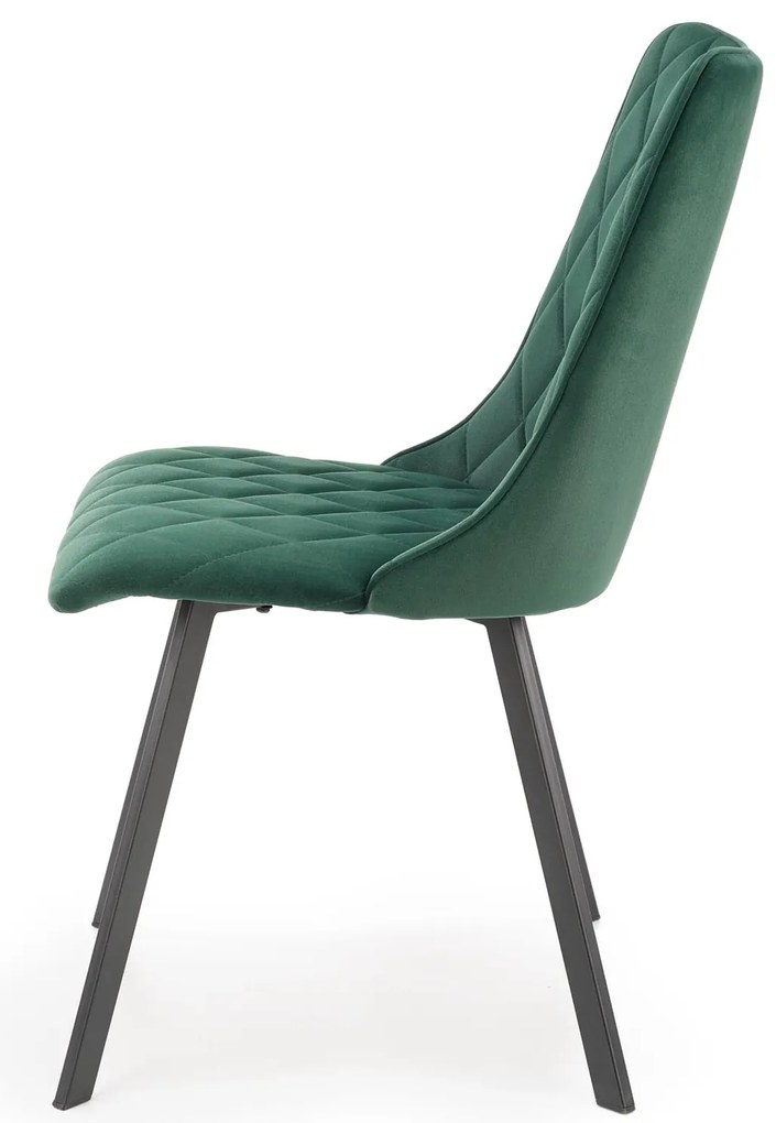Scaun de sufragerie Krazlard (verde închis). 1039683
