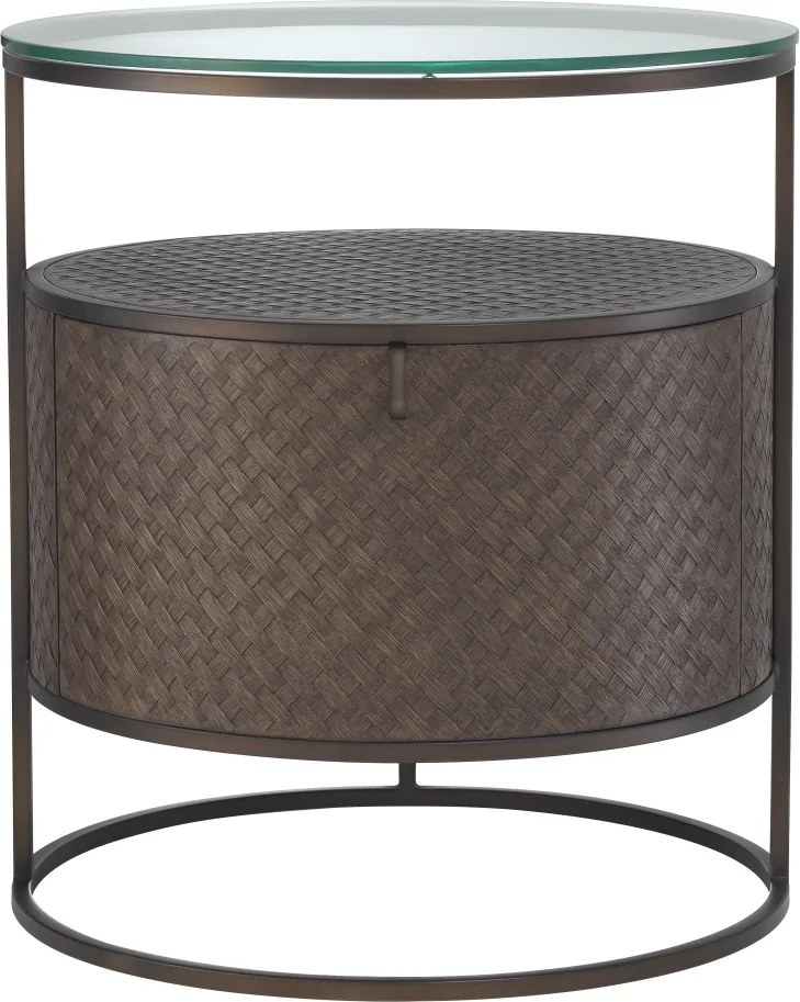 Noptiera/ Masuta laterala design LUX Napa Valley bronz 113397 HZ