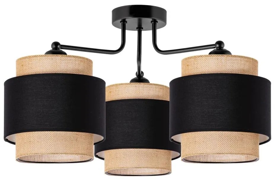 Lustr aplicat 3xE27/60W/230V, culoare bej