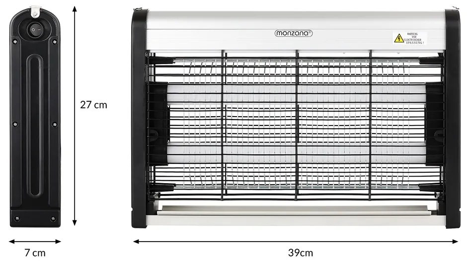Aparat electric anti-insecte-furnici-serpi 25 m² XL