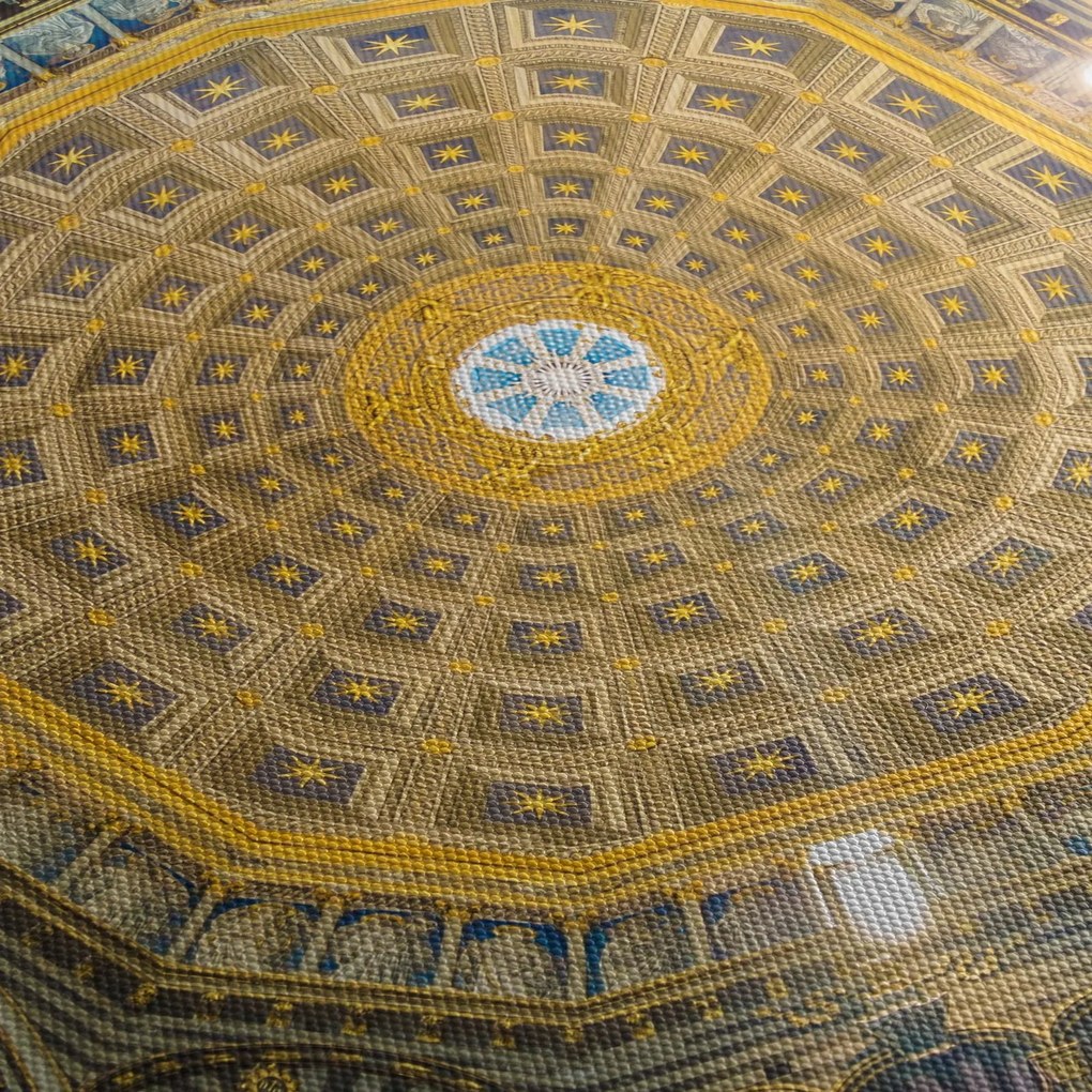 Tablou cu tavanul bisericii Siena (90x60 cm)