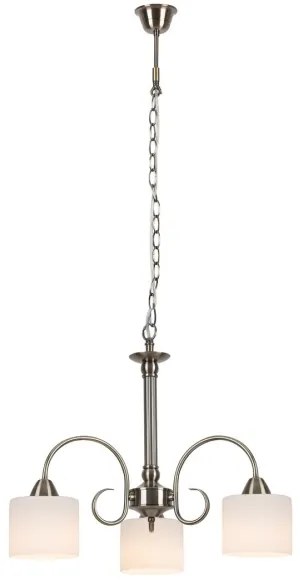 Rabalux 7275 - Lustră EDITH 3xE27/60W/230V bronz