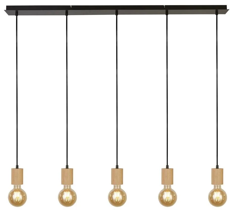 Lustra cu 5 pendule design minimalist Spinny