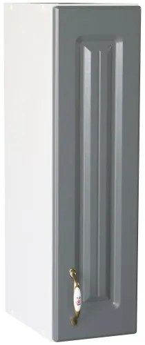 Corp superior 20 cu 1 usa Zebra MDF gri dungi