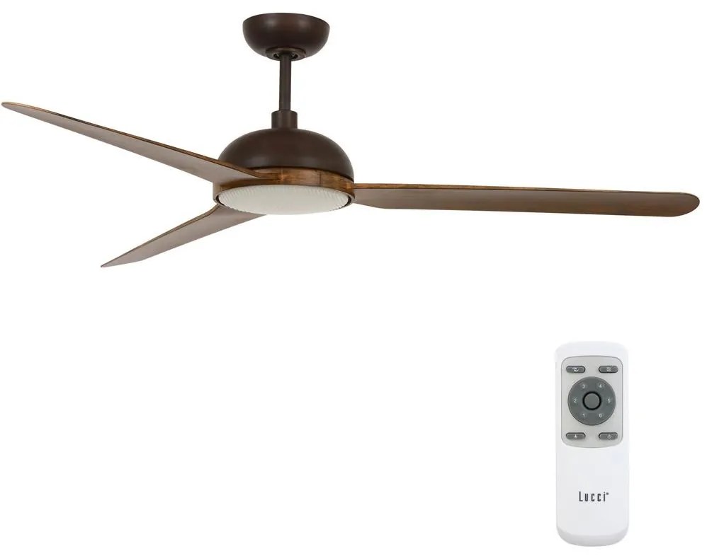 Ventilator LED dimabil de tavan Lucci air 213300 UNIONE 1xGX53/12W/230V + telecomandă