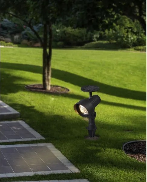 Eglo 48504 - Set 3x lămpi solare LED GIONATA LED/200 mAh IP44 negru