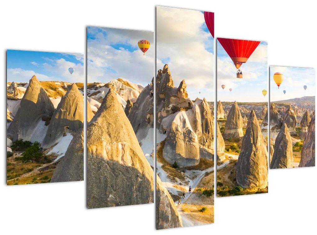 Tablou - Baloane cu aer cald (150x105 cm)