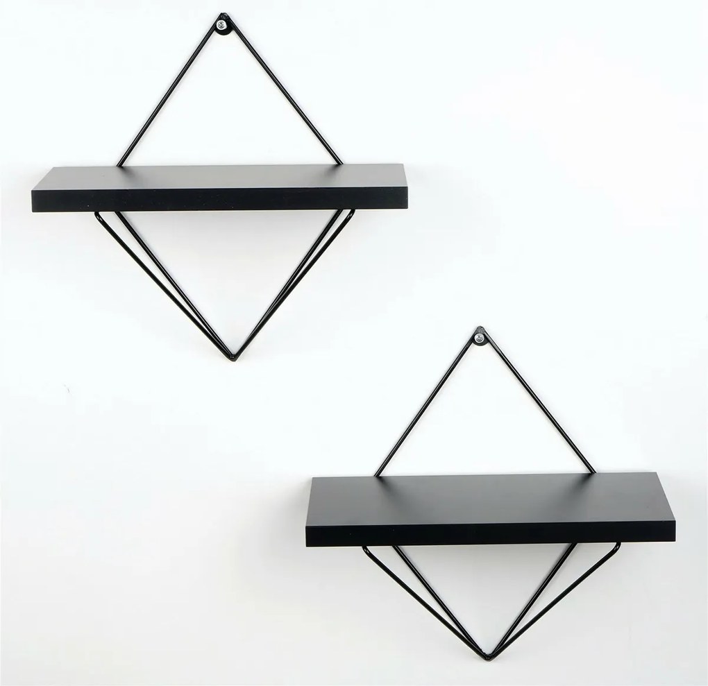 Set de rafturi Black, 2 buc.