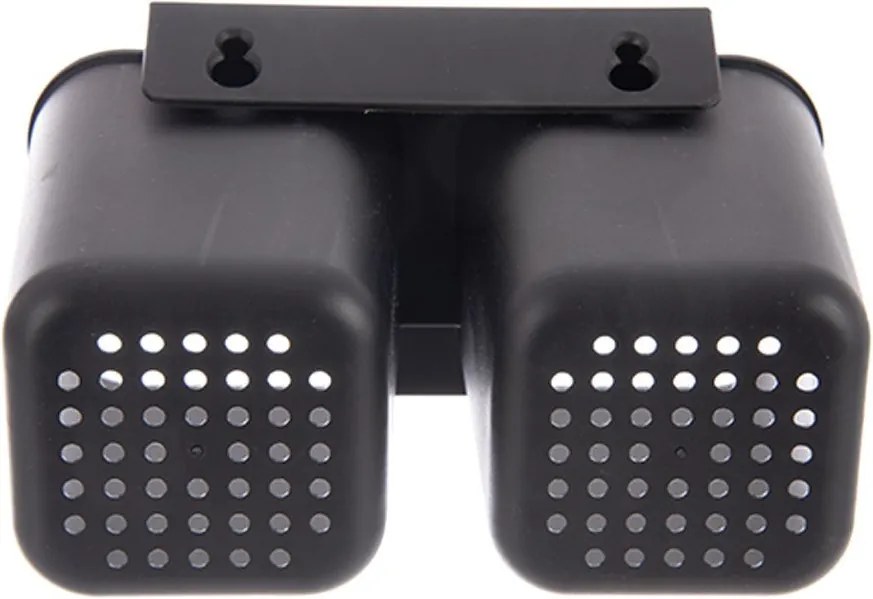 Scurgător de vase alb-negru din metal 43x32 cm Deluxe – Orion