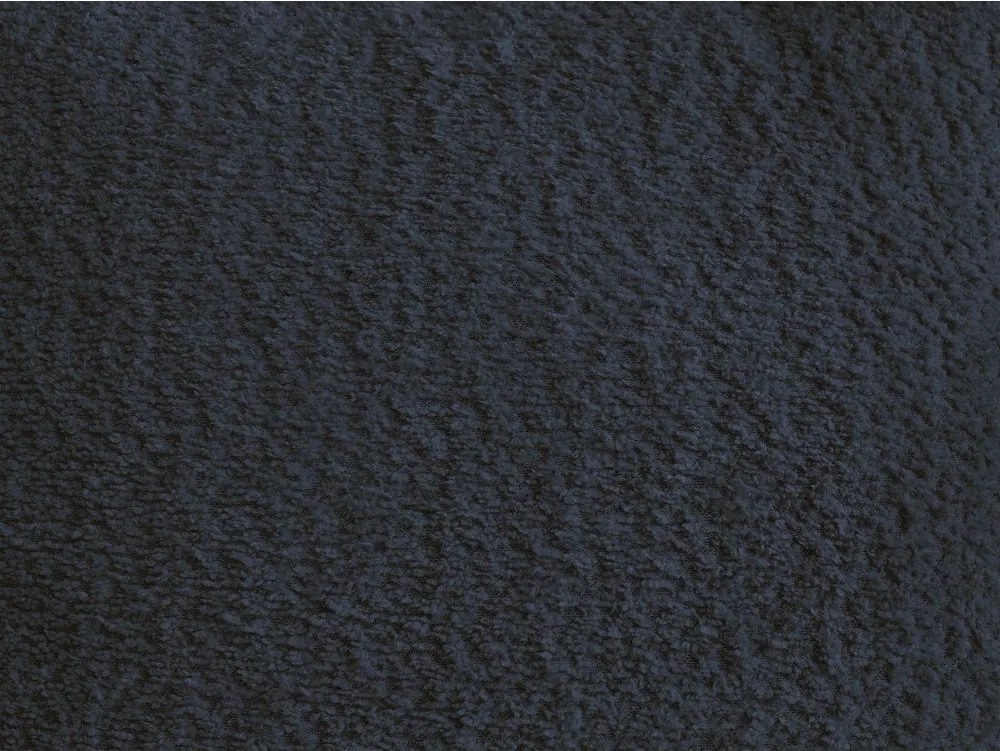 Colțar albastru extensibil/cu spațiu de depozitare cu tapițerie din țesătură bouclé (cu colț pe partea dreaptă/cu șezlong) Roxelane – Bobochic Paris