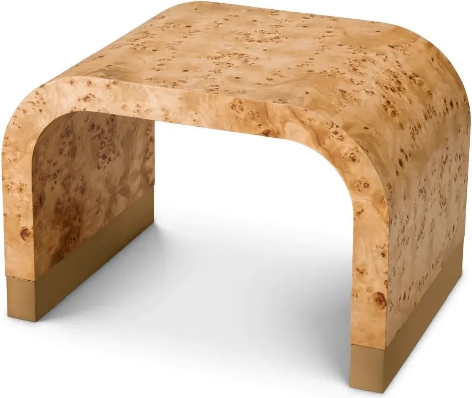 Masuta design LUX, Furnir Burl Mappa, Maro, Quinton