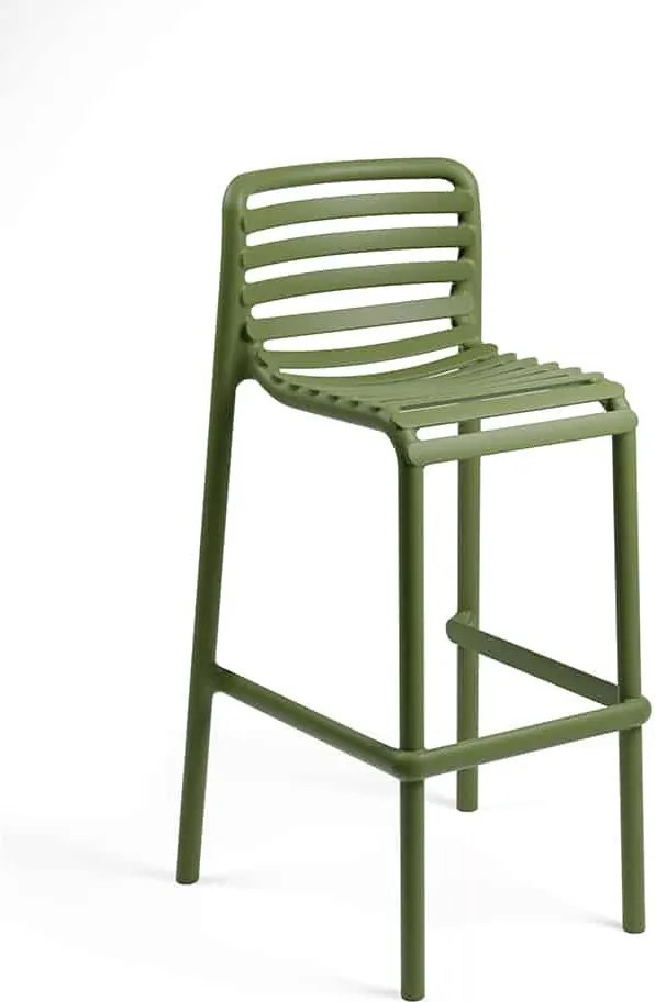Scaun Bar Exterior Nardi - Doga Stool - Bianco