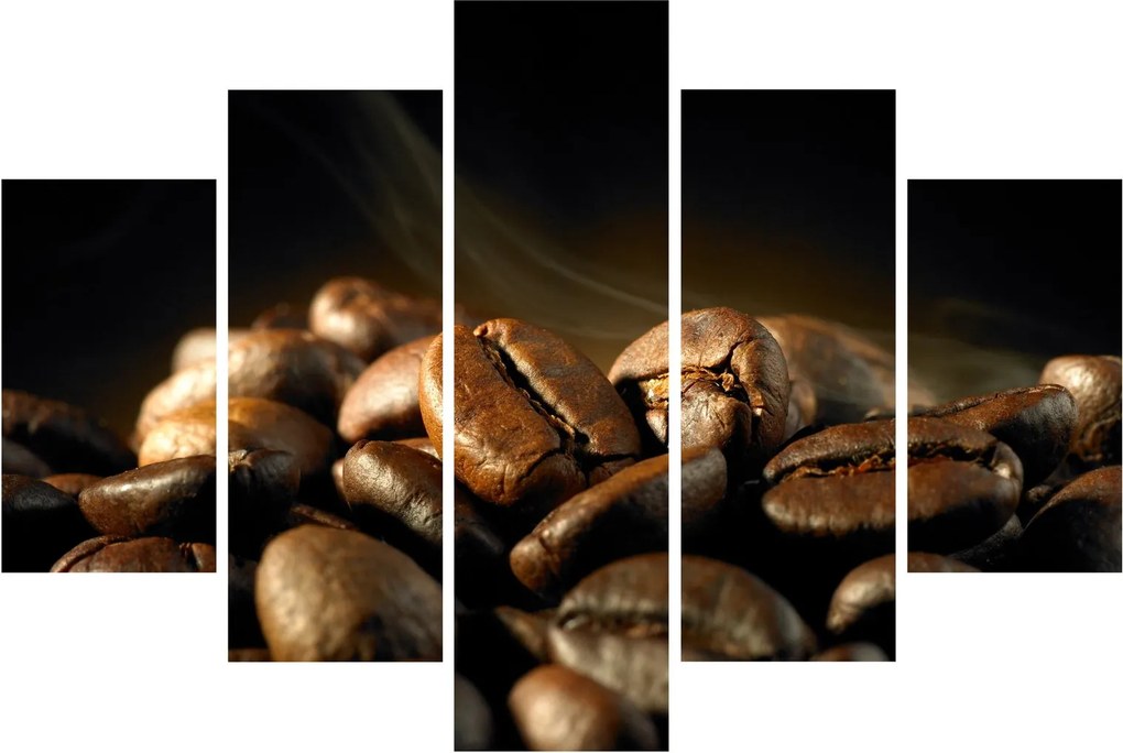 Tablou - Boabe de cafea (150x105 cm)