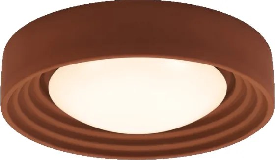 Osram - Plafonieră LED dimabilă ORBIS CONCRETE LED/18W/230V pr.40cm maro/beton