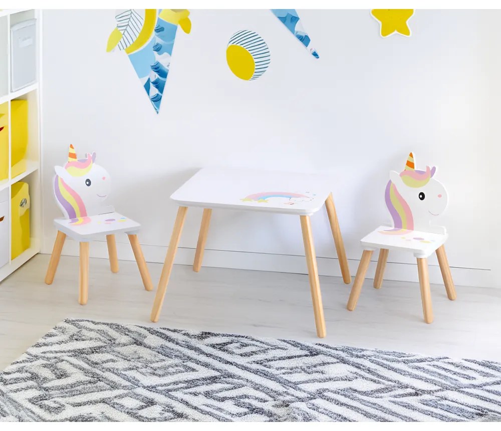 Set pentru copii 1+2, motiv unicorn, SAVER TYP 1