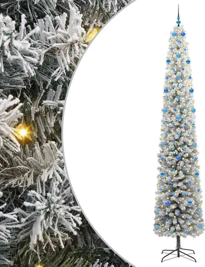 vidaXL Brad de Crăciun artificial Verde 300 cm PVC și oțel și plastic