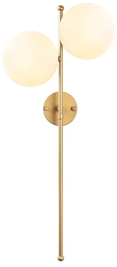 Aplică de perete aurie Fazli – Opviq lights