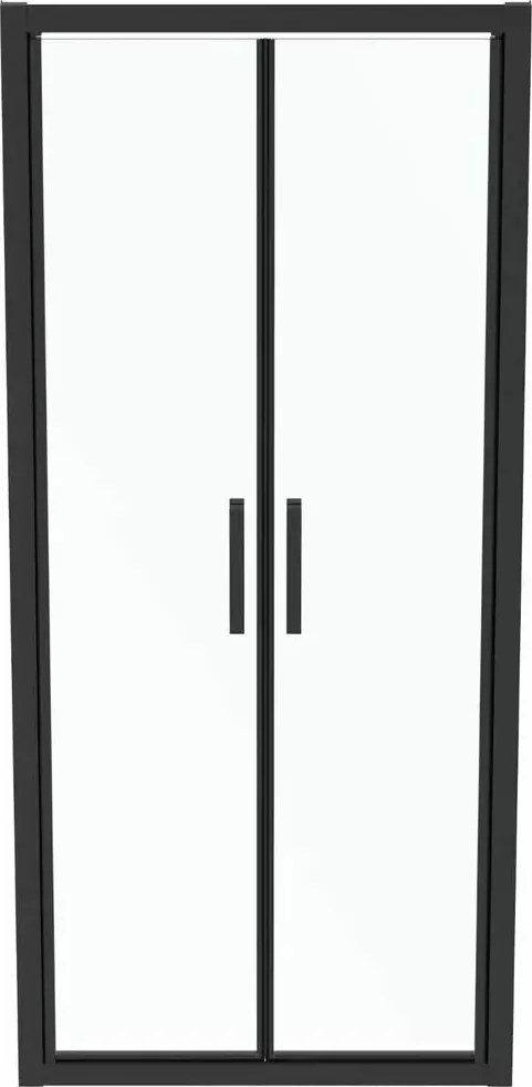 Usa batanta cu segment fix 90 cm negru mat Ideal standard Connect 2