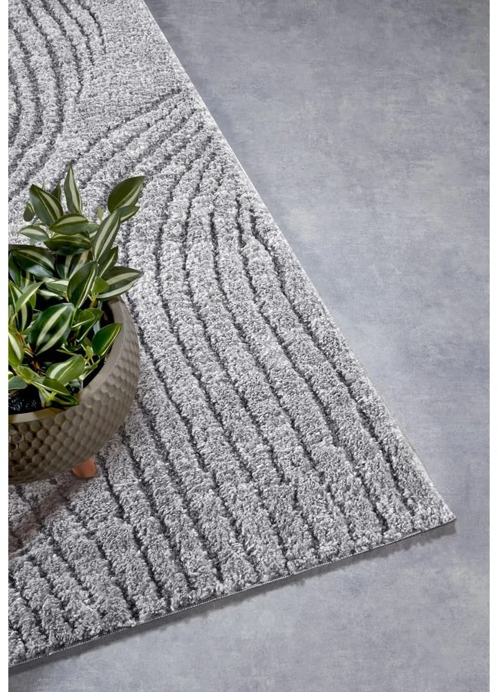 Covor tip traversă gri 80x240 cm Pigment Light Grey – Elle Decoration