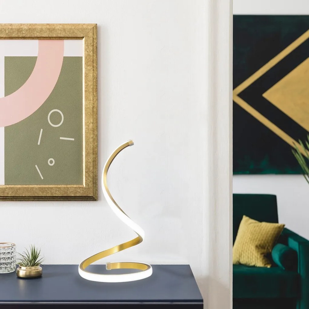 Veioza, Lampa de masa LED Anais auriu 5470 RX