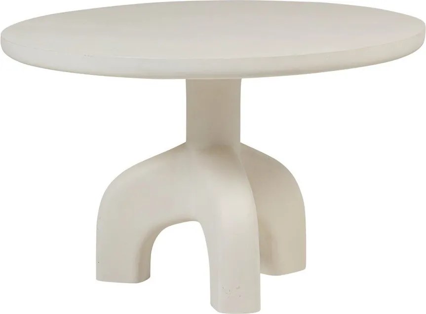 Masă de grădină rotundă din plastic ø 120 cm Luno – WOOOD