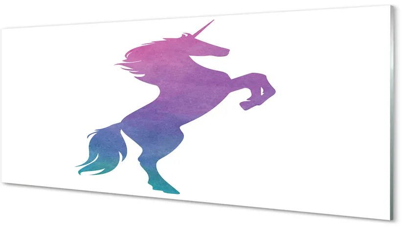 Panouri de sticlă pictat unicorn