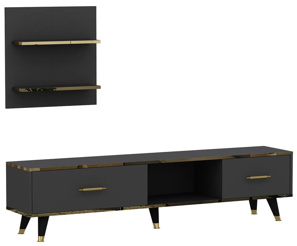 Mobilier living Mevala 2 (antracit) . 1095634