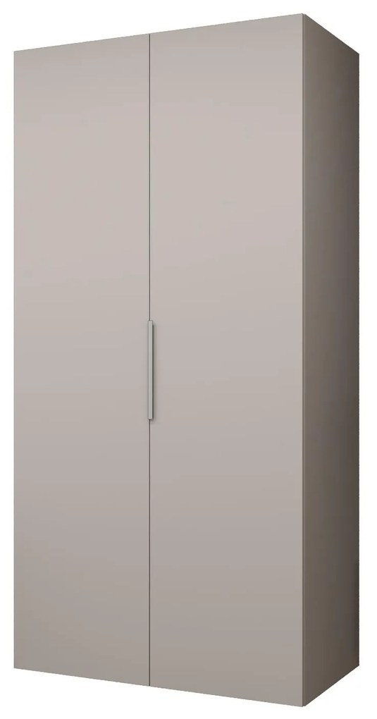 Dulap de haine 100 cm Mirabella 1 (Cașmir + Cașmir). 1126345