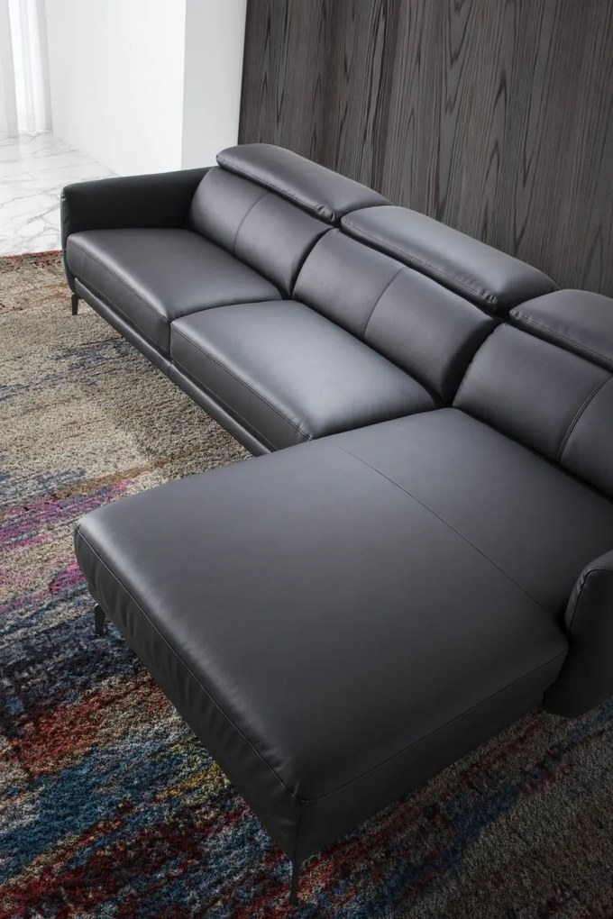 Coltar cu sezlong dreapta, elegant, design italian William AC-5359-R