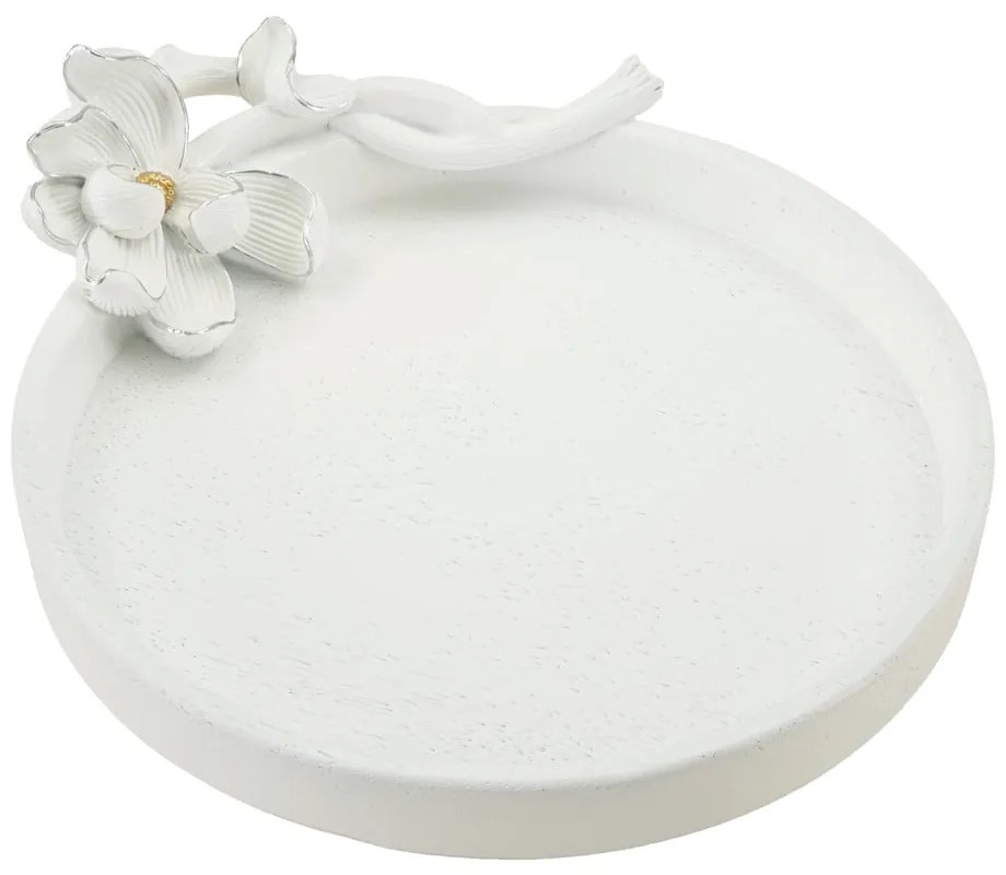 Tavă decorativă din polirășină ø 21 cm Magnolia – Mauro Ferretti